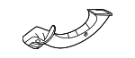 81010L2500 - Body: Hinge Cover for Kia Image