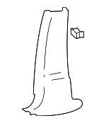 8583525050LT - Body: Center Pillar Trim for Hyundai Image