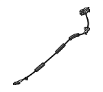 LR051512 - Body: Park Brake Cable for Land Rover: Range Rover, Range Rover Sport Image