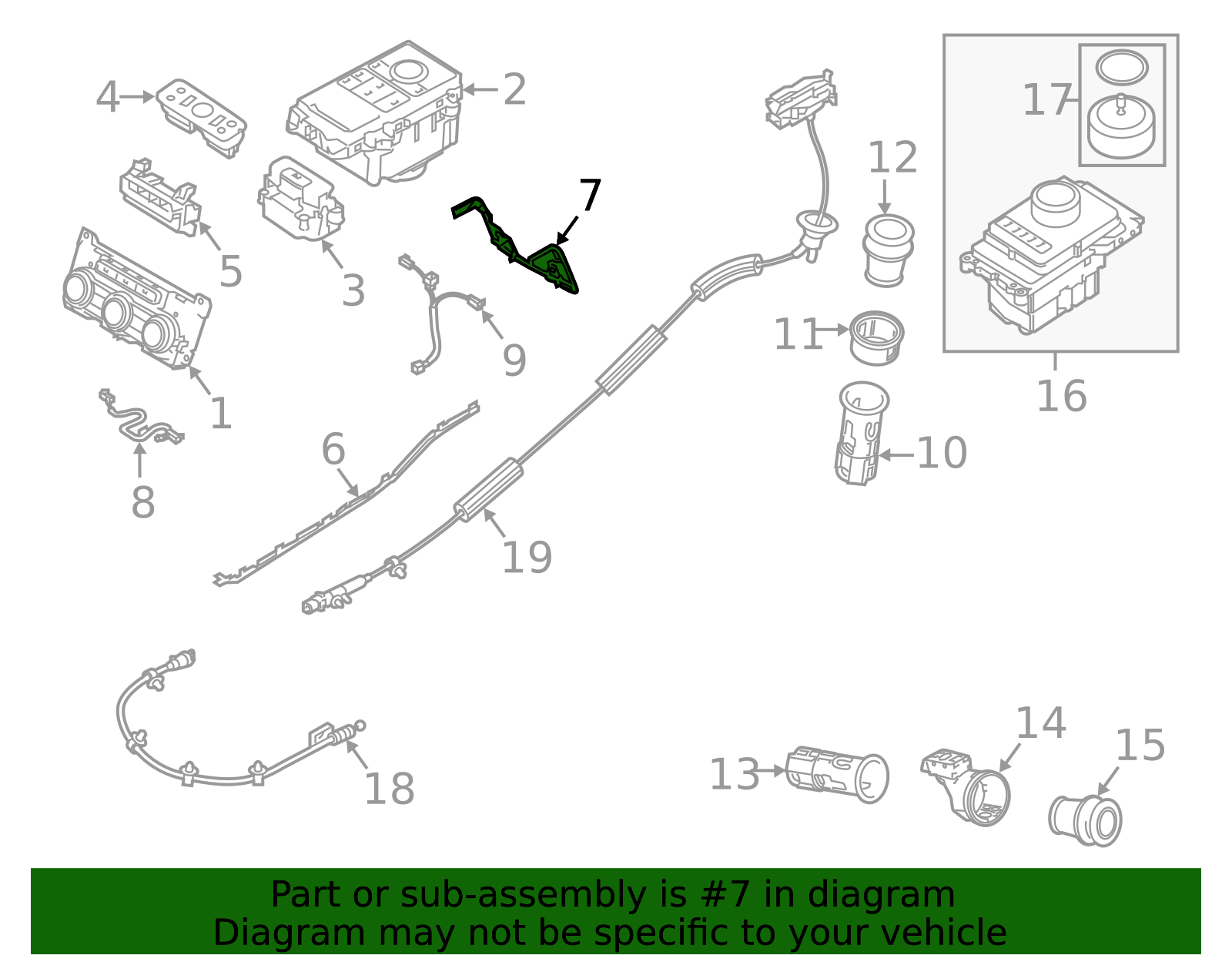 Autonation Range Rover LR035523 - High-Quality Courtesy Light for 2013-2022 Land Rover Range ...