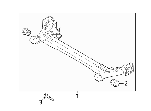 Suspension Mounting for 2021 Hyundai Venue #0