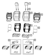 68617510AA - : Occupant Classification Module Kit for Jeep: Wrangler Image