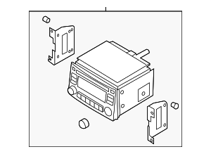 R61602G950T0 - Unclassified: Radio Control Unit for Kia: Optima Image