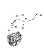 6500776 - 9HP48; 9-Speed; Automatic Transmission: Hex Head Screw And Washer for Mopar Image
