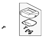 891001M110AF1 - Body: Cushion Assembly for Kia: Forte Image