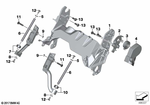 46638524931 - : Windshield Bracket, Left for BMW-Motorrad Image