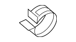 90572964 - Cooling System: Reservoir Hose Clamp for Saab Image