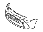 52119WB006 - Body: Bumper Cover for Scion: iA | Toyota: Yaris, Yaris iA Image