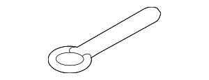 51961WB001 - Body: Tow Hook for Scion: iA | Toyota: Yaris, Yaris iA Image