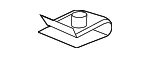 90118WB693 - Body: Bumper Splash Shield Nut for Toyota Image