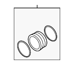 94810603404 - Cooling System: Thermostat Unit for Porsche: Cayenne, Macan, Panamera Image