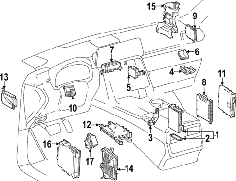 Fuse & Relay for 2024 Lexus LX600 #0