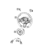 1TD191SWAC - : Radio Control Switch, Left for Mopar Image