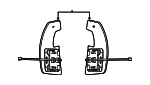 61315A56CD0 - Body: Steering Wheel Transmission Shift Control Switch for BMW Image