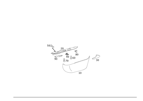 Switch in Rocker Panel for 2005 Mercedes-Benz SLR McLaren #0