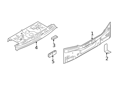 Rear Body for 2021 Nissan Versa #0