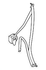 86885JB18C - : Lap &amp; Shoulder Belt for Nissan: Altima Image