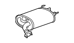 174300H161 - : Exhaust Muffler for Toyota: Camry Image