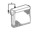 8850160362 - HVAC: Evaporator Core for Toyota: Land Cruiser Image