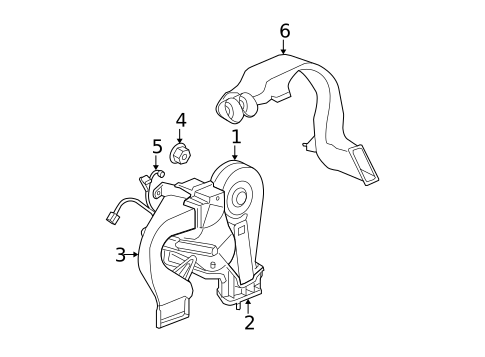 Rear Evaporator for 2007 Jeep Commander #0