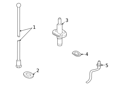 Antenna & Radio for 2004 Ford Excursion #0