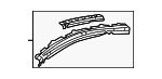 6120221010 - Body: Inner Rail for Toyota Image