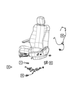 5026629AL - Electrical: Heated Seat Module for Chrysler: Town &amp; Country | Dodge: Grand Caravan | Ram: 1500, 2500, 3500, C/V Image
