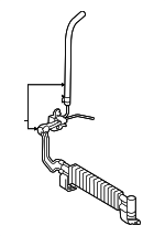 4440260051 - Steering: Oil Cooler for Lexus: LX570 Image