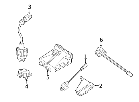Electrical Components for 2019 Mercedes-Benz GLC 43 AMG&reg; #2
