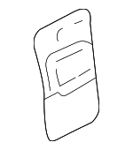 3B086336592Y - Body: Bezel Cover for Volkswagen: Passat Image