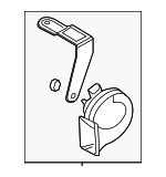 4M0951210 - Electrical: High Note Horn for Audi Image