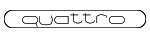 8P08537402ZZ - Accessories: Deck Lid Emblem for Audi Image