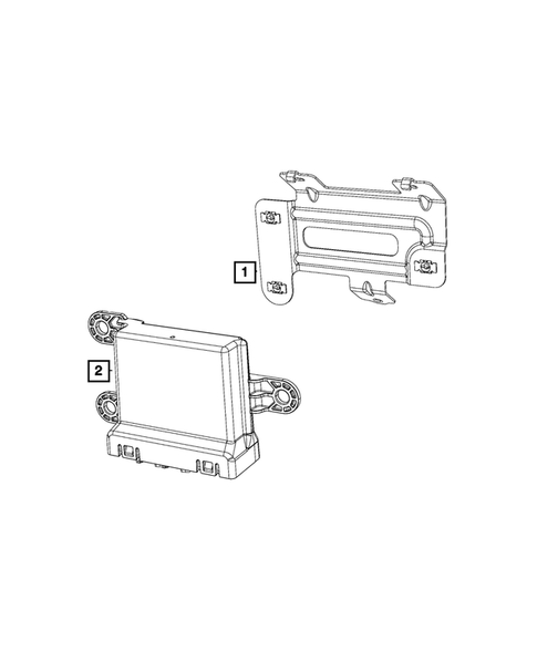 Keys, Modules and Engine Controllers for 2023 Ram 1500 Classic #11