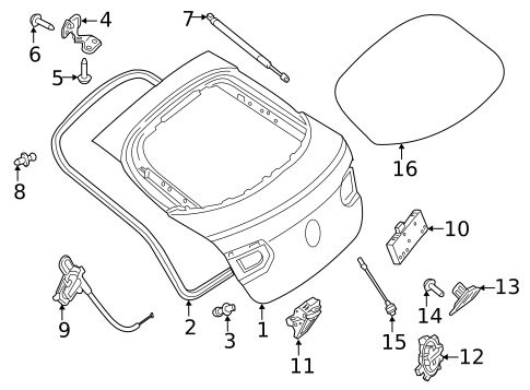Gate & Hardware for 2020 Mercedes-Benz Sprinter 2500 #0