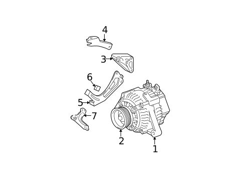 Alternator for 2003 Lexus ES300 #0