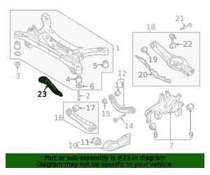 55471-L1000 - High-Quality Suspension Subframe Crossmember Brace for