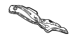 17167F0040 - Exhaust: Heat Shield for Toyota Image
