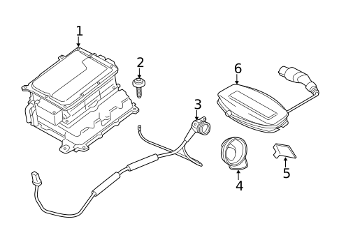 Electrical Components for 2017 Ford C-Max #1