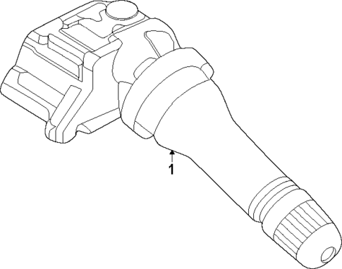 Tire Pressure Monitor Components for 2023 Mazda CX-50 #0