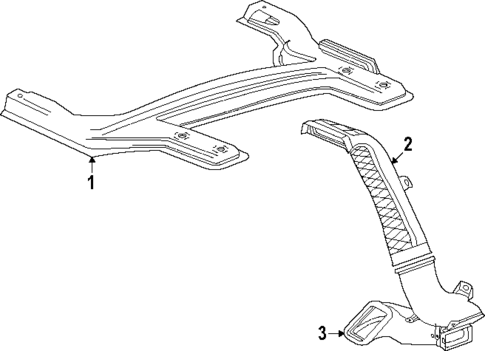 Ducts for 2025 GMC Yukon #2