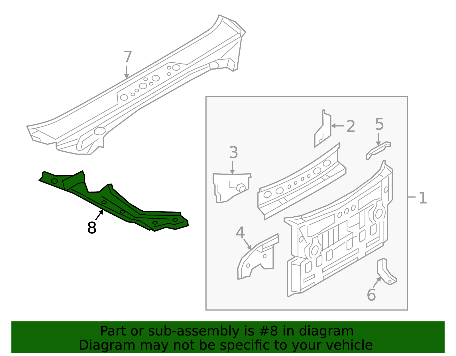 N243-71-440 - Quarter Panel Gutter - 2016-2025 Mazda MX-5 Miata