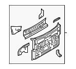 N24370750 - Body: Rear Body Panel for Mazda Image