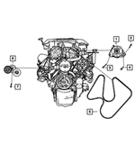 56029700AA - Electrical: Engine Generator for Mopar Image