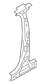 5C6809220B - Body: Body B-Pillar Reinforcement for Volkswagen Image