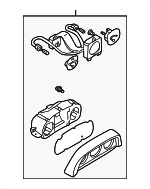 MR769401 - : Gauge Cluster for Mitsubishi Image