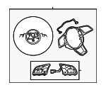 81A419091RINU - Steering: Steering Wheel for Audi: A3, A3 Quattro, A3 Sportback e-tron, S3 Image