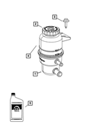 5105832AA - Steering: Power Steering Reservoir Shield for Mopar Image