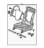 81526SZNA52 - Body: Seat Frame for Acura: ZDX Image