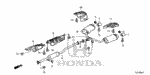 934040803005 - Electrical/Exhaust/Heater/Fuel: BOLT-WASHER (8X30) for Honda Image