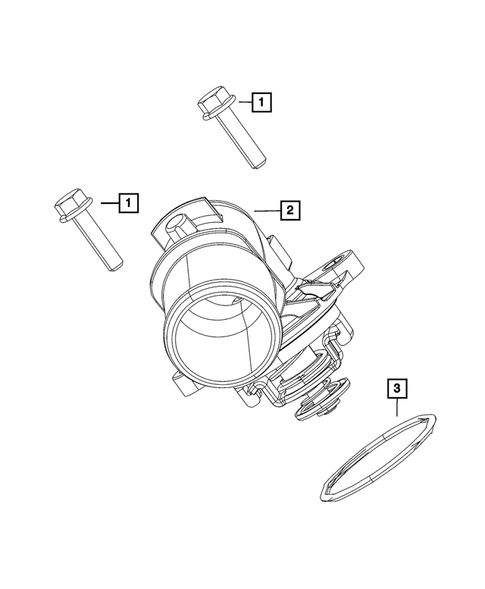 Water Pump and Related Parts for 2023 Jeep Gladiator #1